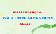 Bài 2 trang 44 SGK Hoá 9: Luyện tập tính chất hoá học của các hợp chất vô cơ